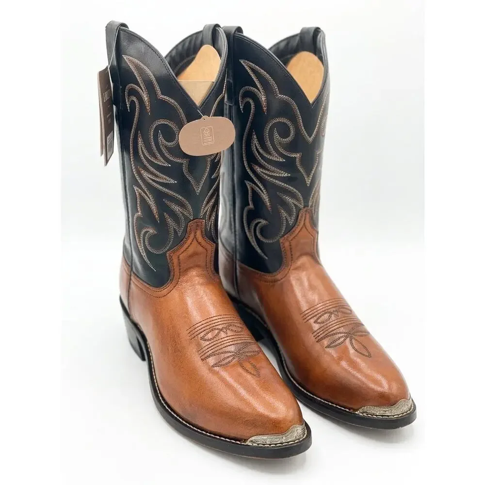 Laredo Mens Nashville Block Heel Cowboy Boots 12D